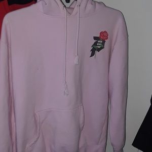primitive heartbreakers pink hoodie